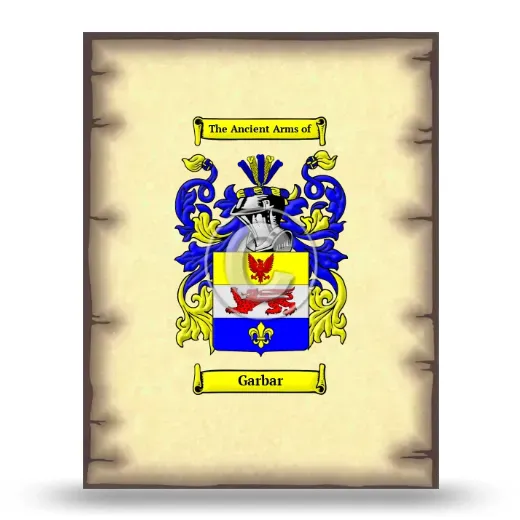 Garbar Coat of Arms Print