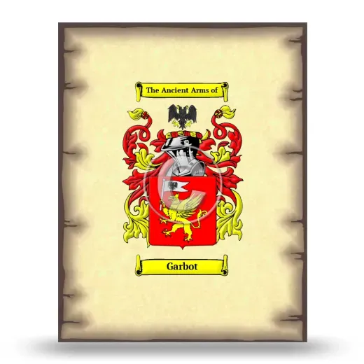 Garbot Coat of Arms Print