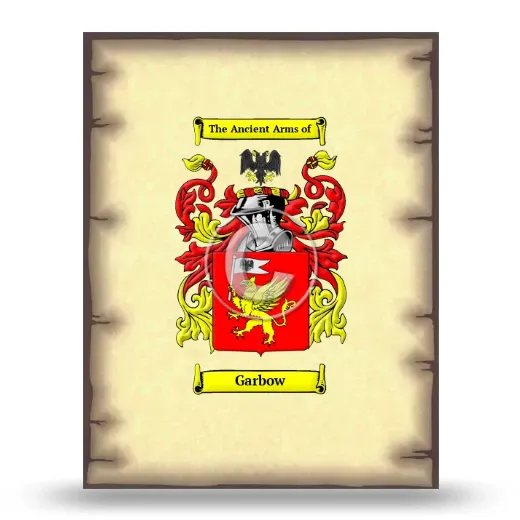 Garbow Coat of Arms Print
