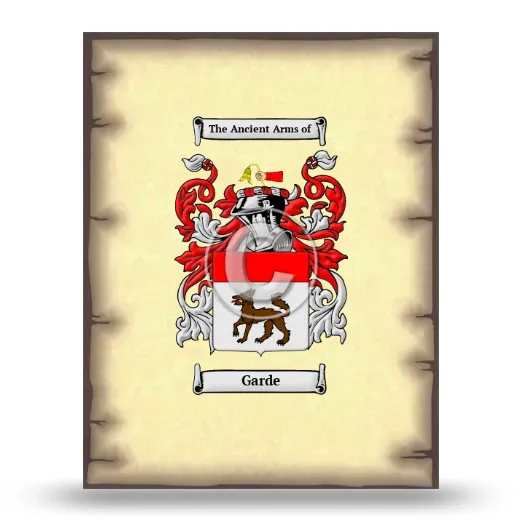 Garde Coat of Arms Print