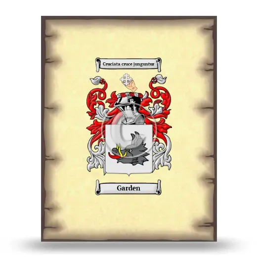 Garden Coat of Arms Print