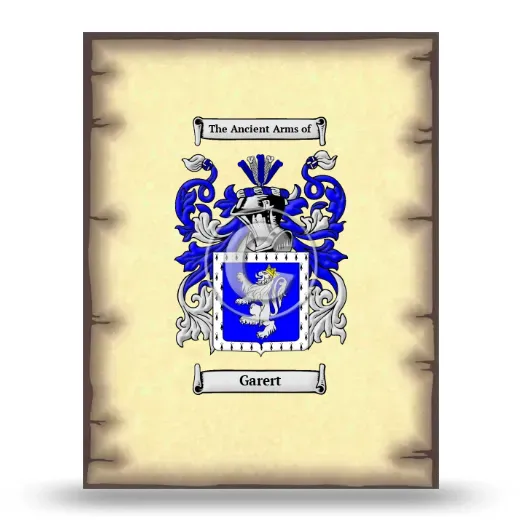 Garert Coat of Arms Print