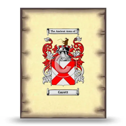 Garett Coat of Arms Print