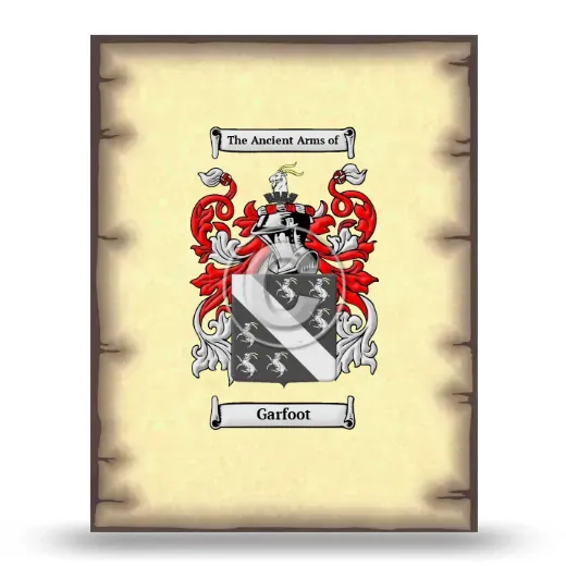 Garfoot Coat of Arms Print