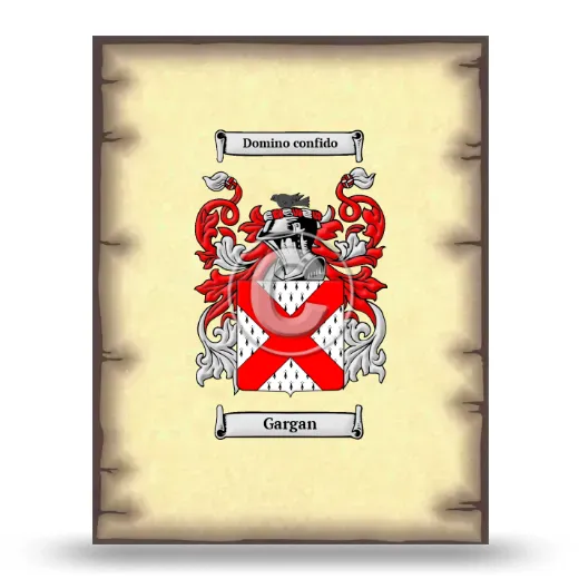 Gargan Coat of Arms Print