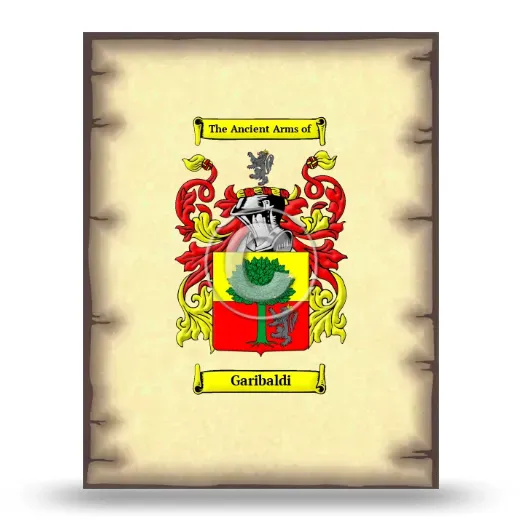 Garibaldi Coat of Arms Print