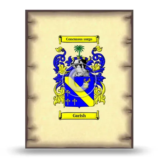Garish Coat of Arms Print