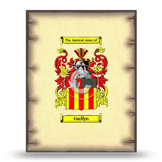 Garllyn Coat of Arms Print