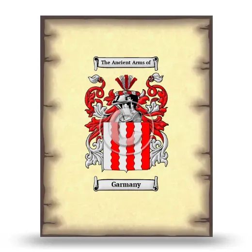 Garmany Coat of Arms Print