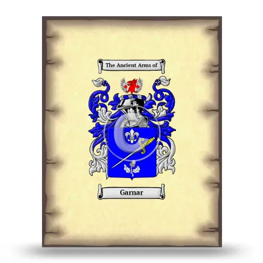 Garnar Coat of Arms Print