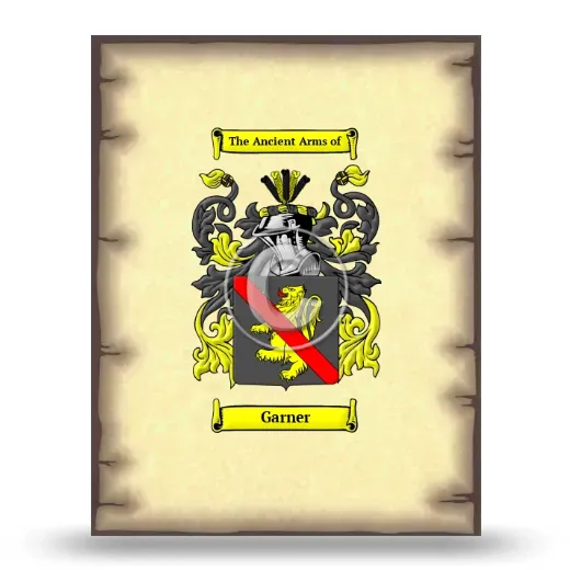 Garner Coat of Arms Print