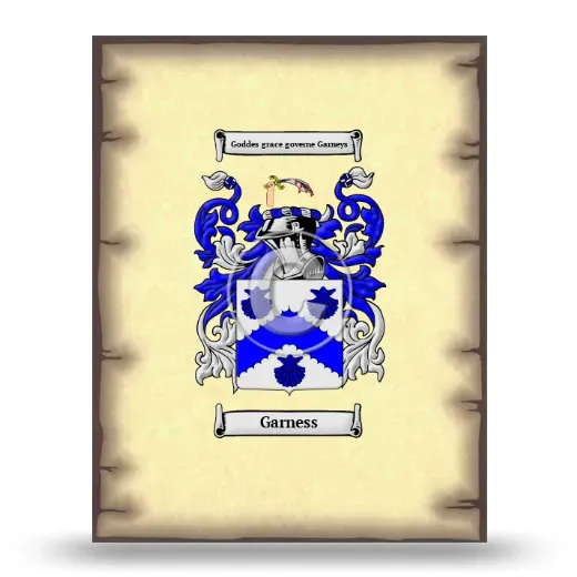 Garness Coat of Arms Print