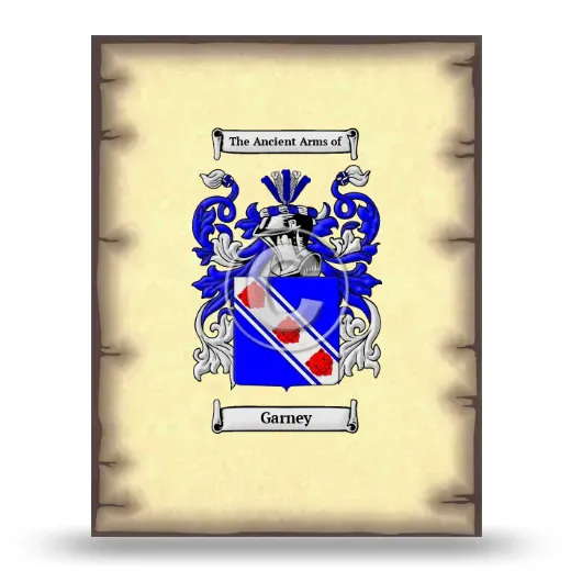 Garney Coat of Arms Print