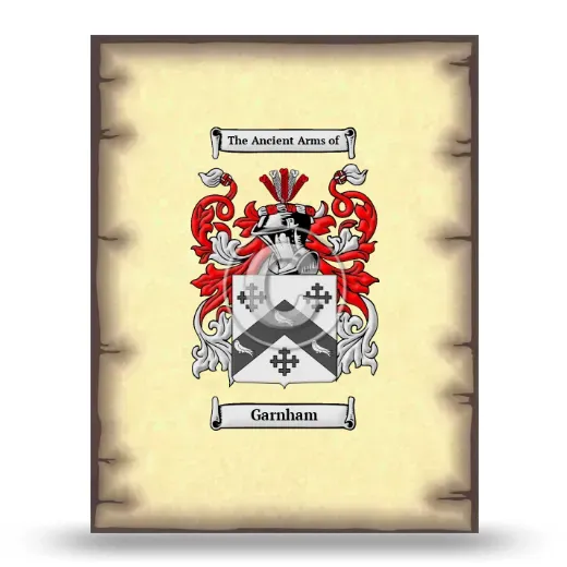 Garnham Coat of Arms Print