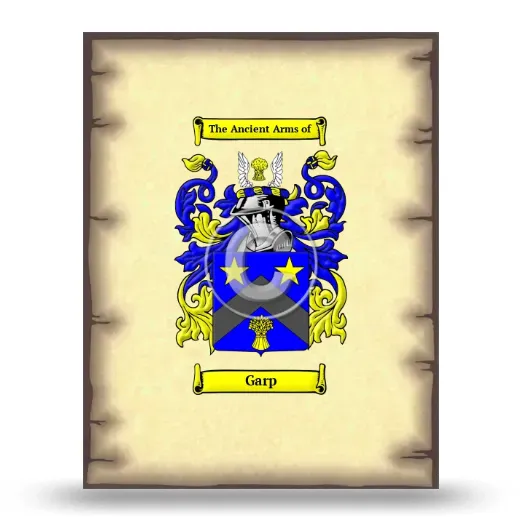 Garp Coat of Arms Print