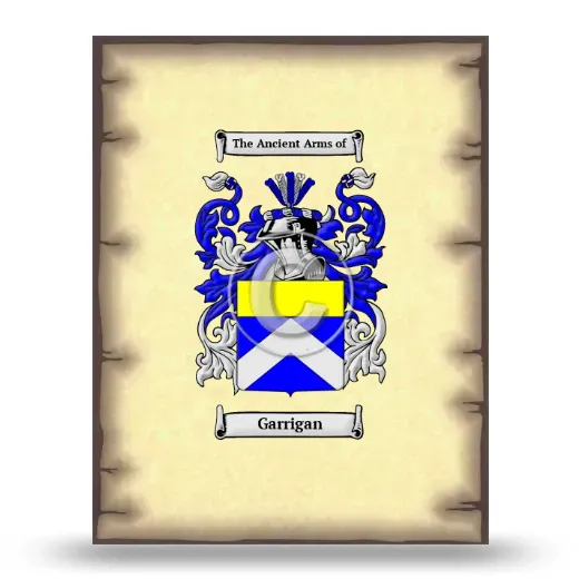 Garrigan Coat of Arms Print