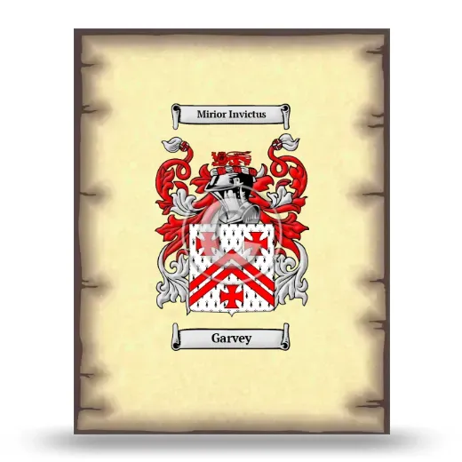 Garvey Coat of Arms Print