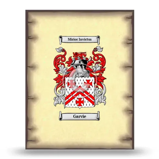 Garvie Coat of Arms Print