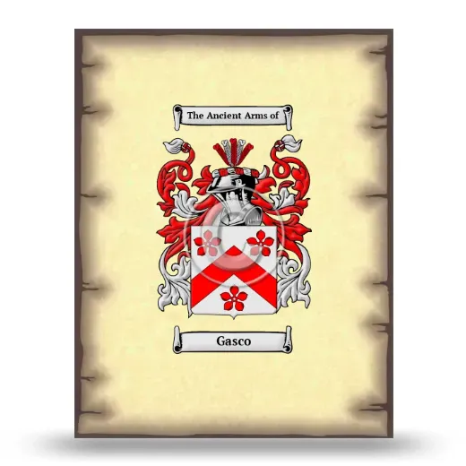 Gasco Coat of Arms Print