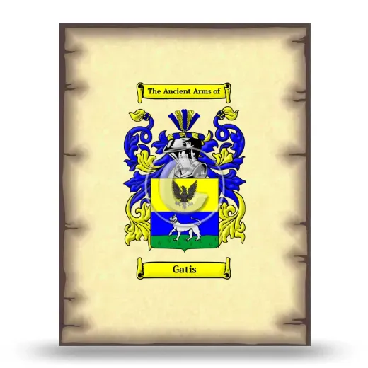Gatis Coat of Arms Print