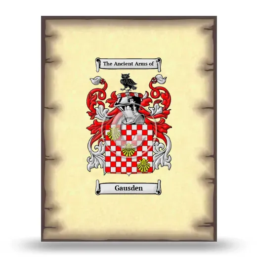 Gausden Coat of Arms Print