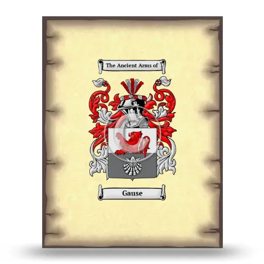 Gause Coat of Arms Print