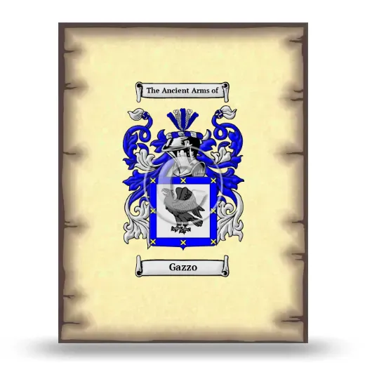 Gazzo Coat of Arms Print