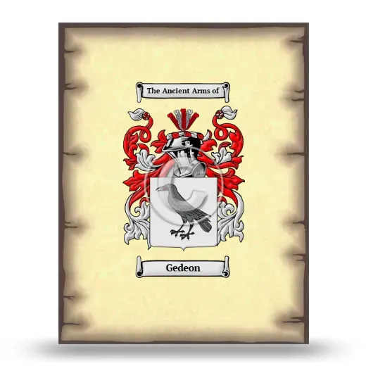 Gedeon Coat of Arms Print