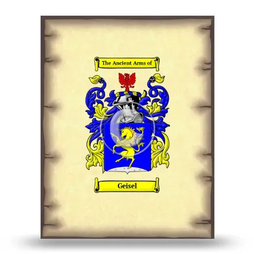 Geisel Coat of Arms Print