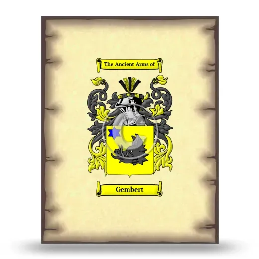 Gembert Coat of Arms Print