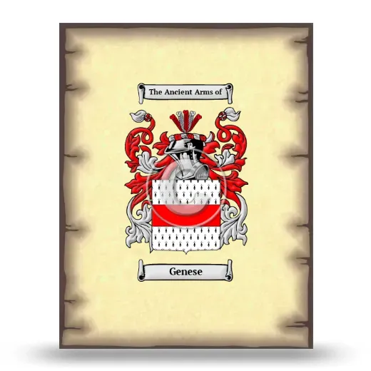 Genese Coat of Arms Print