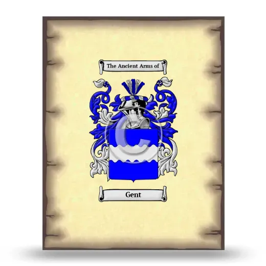 Gent Coat of Arms Print