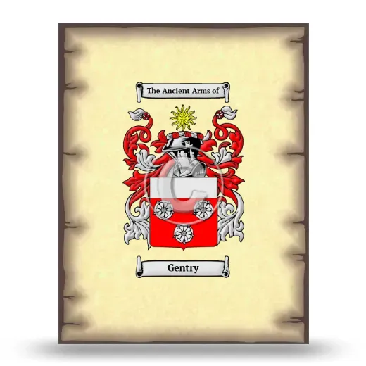Gentry Coat of Arms Print