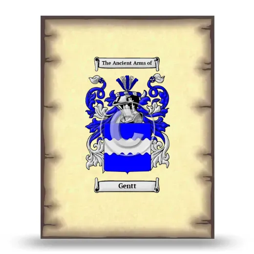 Gentt Coat of Arms Print