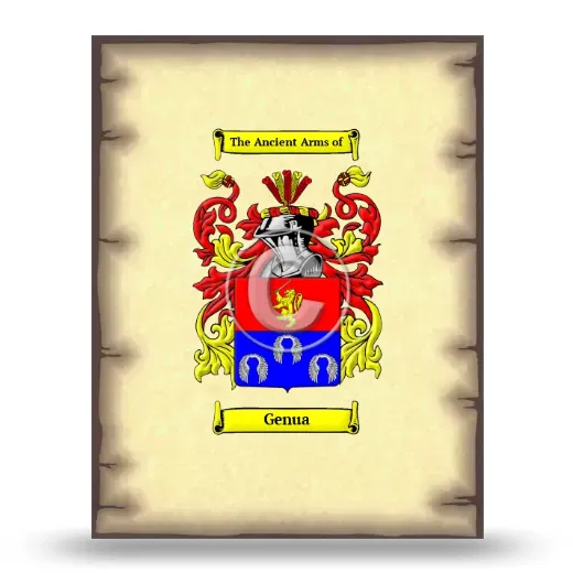 Genua Coat of Arms Print