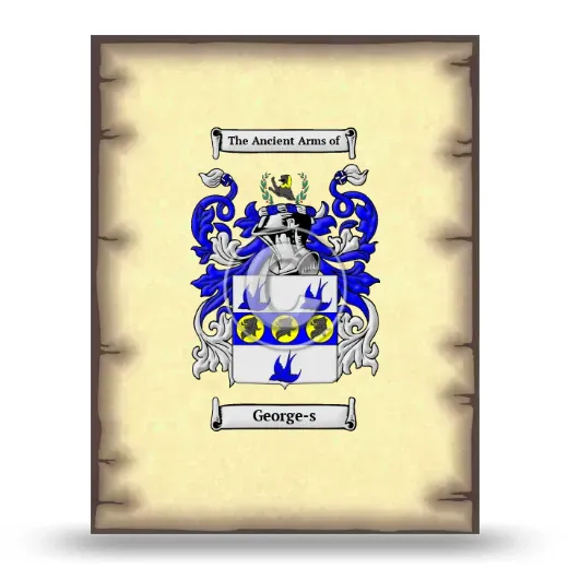 George-s Coat of Arms Print