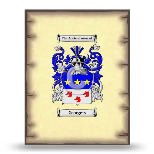 George-s Coat of Arms Print