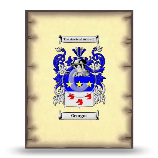 Georgot Coat of Arms Print