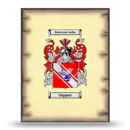 Geppert Coat of Arms Print