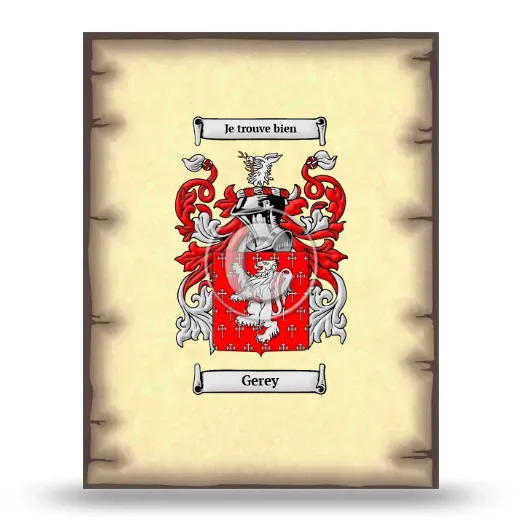 Gerey Coat of Arms Print
