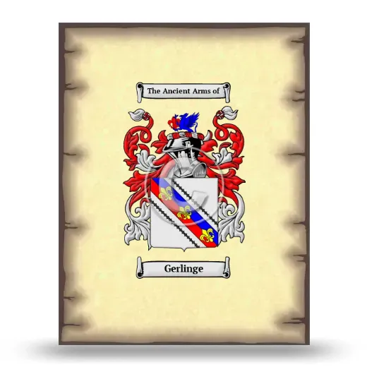 Gerlinge Coat of Arms Print