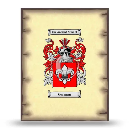 German Coat of Arms Print