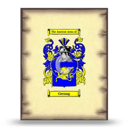 Gerung Coat of Arms Print