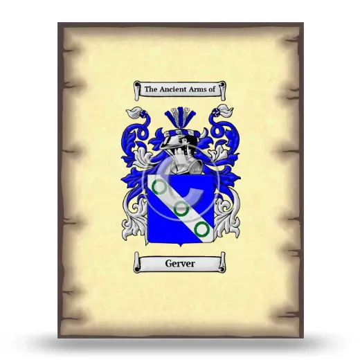 Gerver Coat of Arms Print