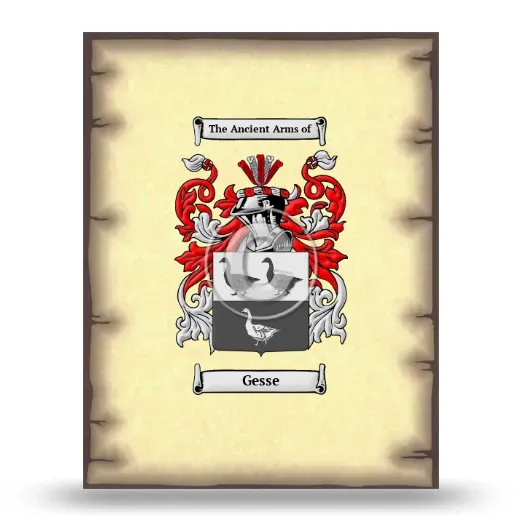 Gesse Coat of Arms Print