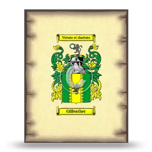 Gilfeather Coat of Arms Print