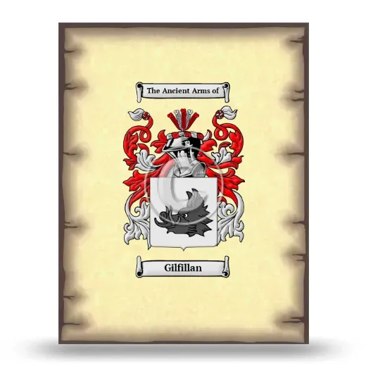 Gilfillan Coat of Arms Print