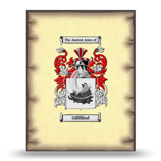 Gilfillind Coat of Arms Print