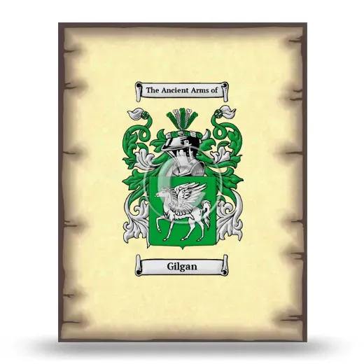 Gilgan Coat of Arms Print