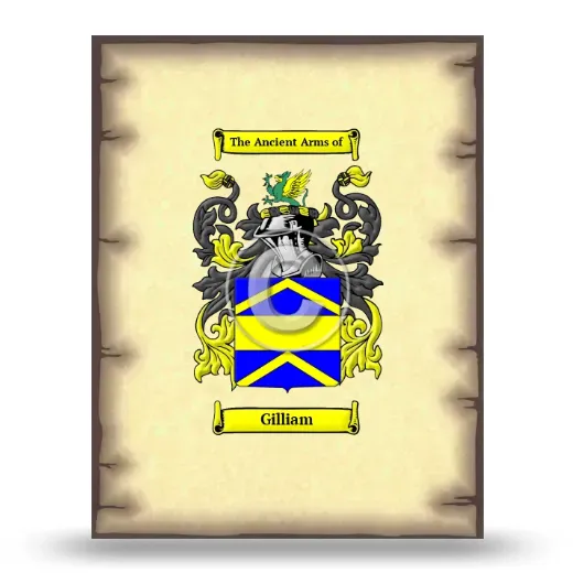 Gilliam Coat of Arms Print